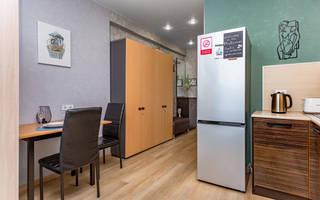 Апартаменты Mintroom с панорамными окнами в новом ЖК Оазис Русская, 95