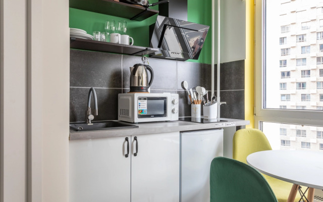 Апартаменты InHome24 Комфортные Апартаменты в ЖК Волоколамское 24