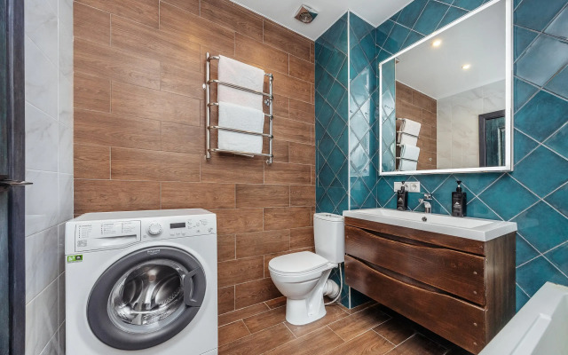 Апартаменты Дизайнерская студия около подъемника