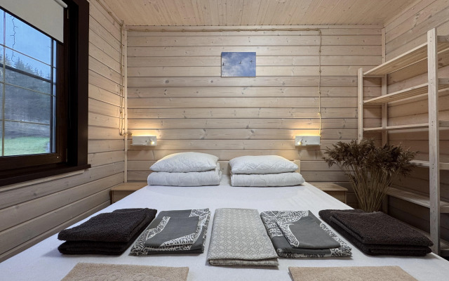 Частный дом 5 с Видом на Озеро Киркколампи и Собственной Сауной