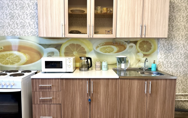 v novostroyke ryadom s khramom Vozneseniya Gospodnya Apartments