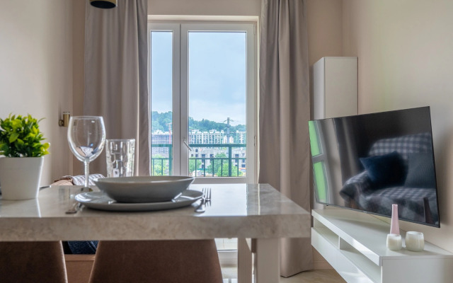 Апартаменты Винтаж с видом на горы от УК Атмосфера