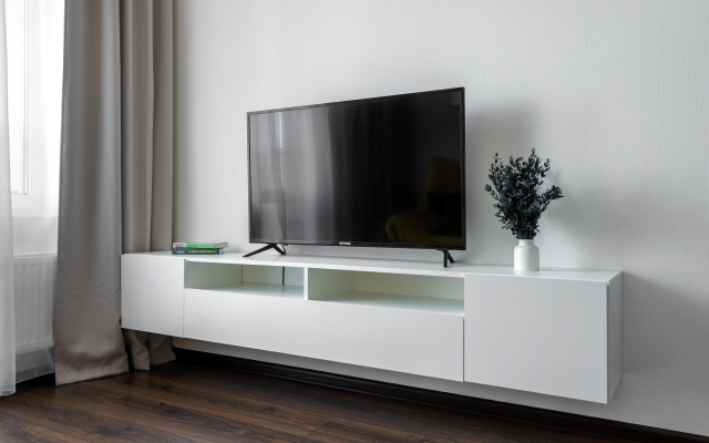 Квартира Kvartirika Black & White с красивым видом на город