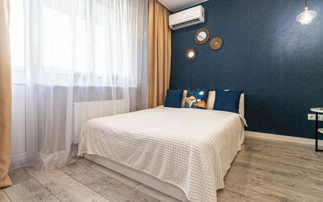 Квартира Уютная cтудия нa Kpасных Партизaн!