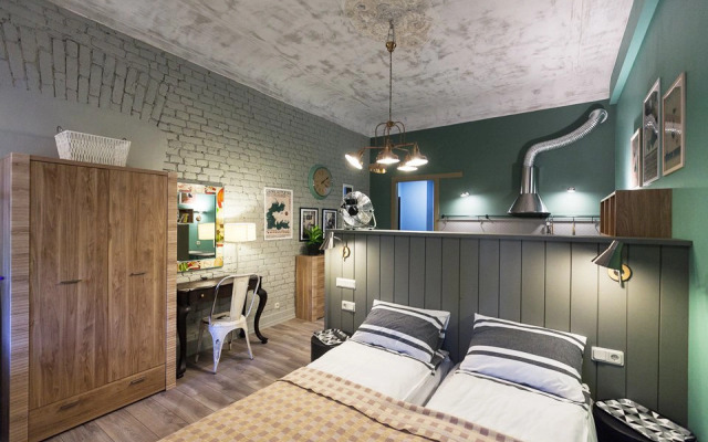 Апартаменты Моголя Зеленая Студия