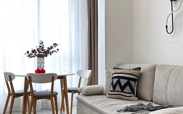 Апартаменты 158/4 Комфорт сити с двуспальной кроватью, диваном и красивым видом