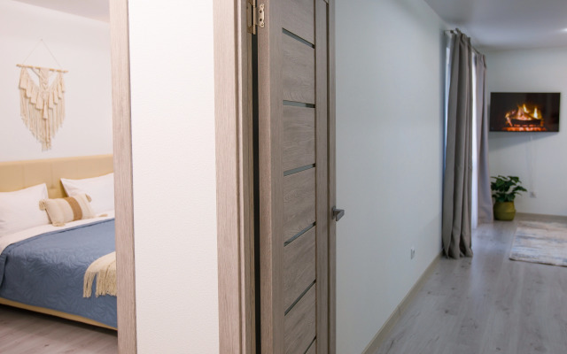 Квартира Романтичная евродвушка с панорамными окнами для незабываемого отдыха