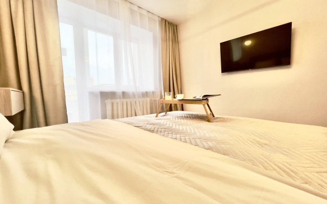 VyDoma na Tyumenskom Arbate s vidom na Bul'var Dzerzhinsko Apartments