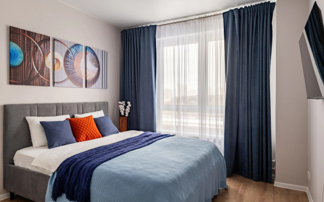 Stil'naya i prostornaya yevrodvushka Flat