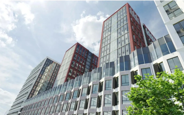 Апартаменты студия на Новоостаповской 20