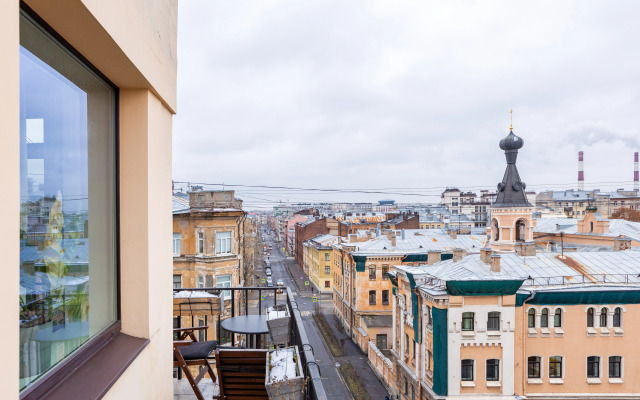Апартаменты Flat Inn с Панорамой Центра Петербурга