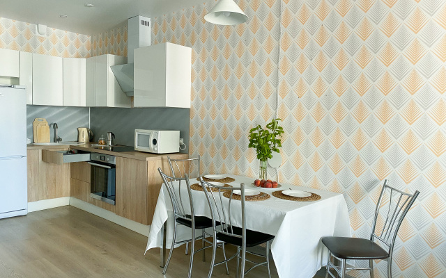 Dvukhkomnatnye Hygge Karelia Linty v eko rajone Apartments