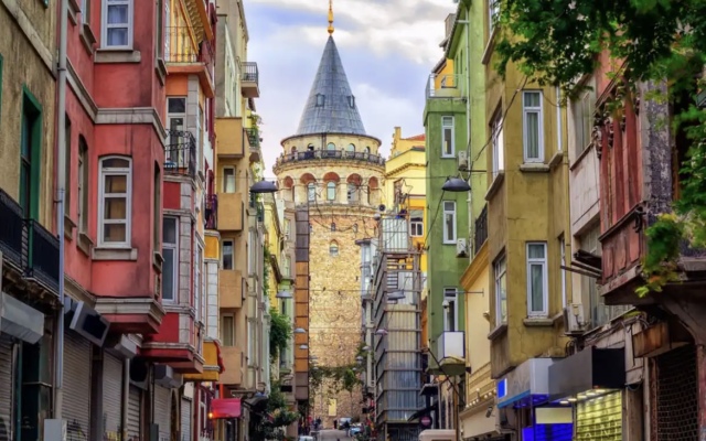 Апартаменты In the heart of Istanbul - Galata Tower view