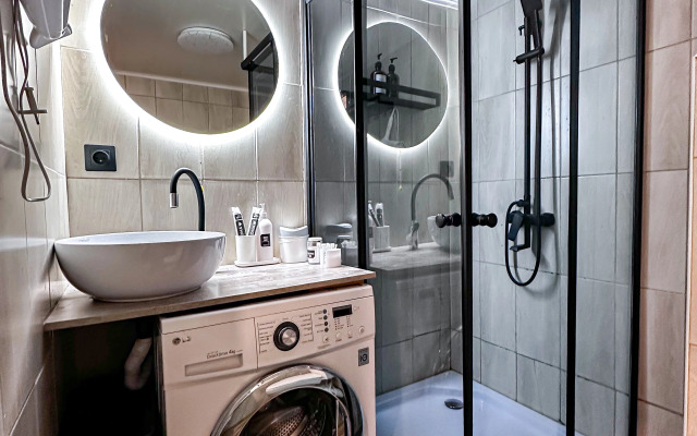 Квартира с двуспальной кроватью и круглосуточным заселением сеть Как дома