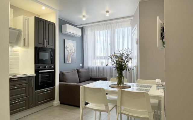 Апартаменты Fresh двухкомнатные с 2 спальнями и ванной