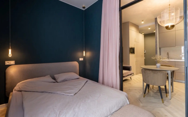 Квартира Стильная Студия с Собственной Кухней