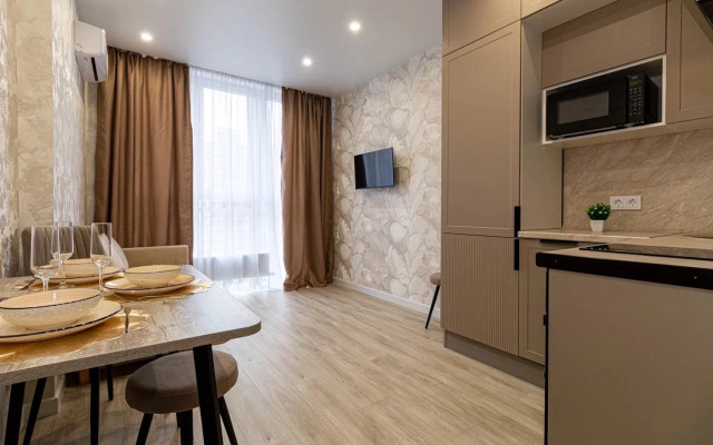 Апартаменты Дизайнерская 1-Ком в ЖК Самолет