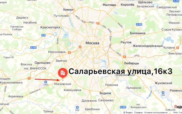 Moskva metro Salarevo Flat
