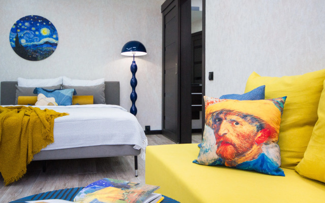 V Stile Van Goga  Uyut I Vdokhnovenie Flat