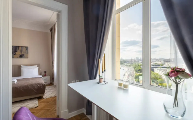 Апартаменты Люкс с Двумя Спальнями и Видом на Кремль