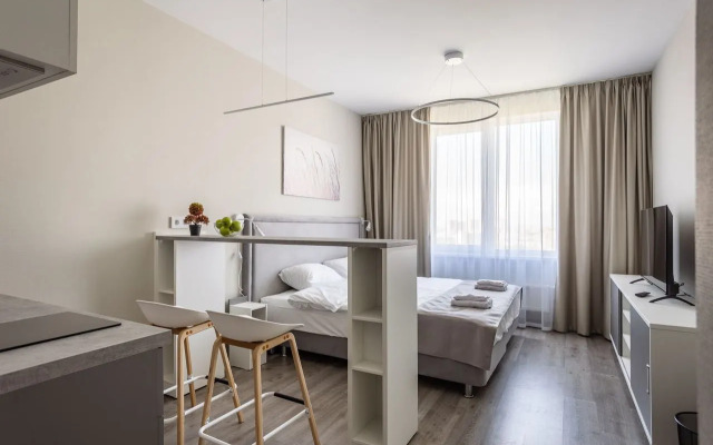 S Otlichnym Vidom Na Gorod Pryamo U Metro Apartments