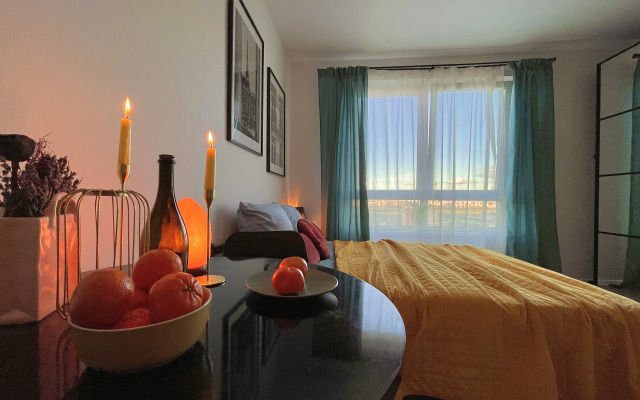 Uyutnaya Studiya S Panoramnym Vidom Na Moskvu Flat