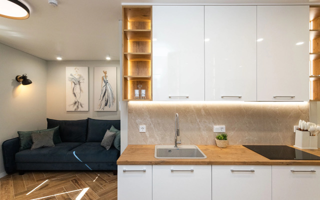 Трехкомнатные Апартаменты Pro.Аpartment Тихая Гавань Светлогорск