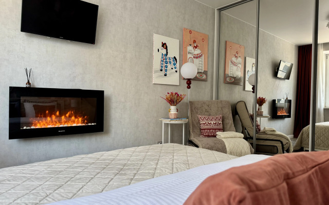 Квартира повышенной комфортности с элементами русского стиля