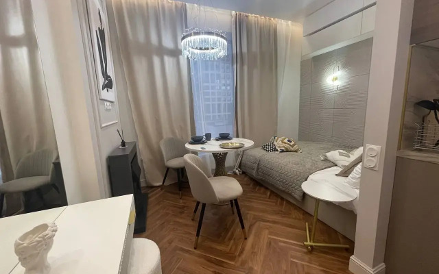 Uyutnaya studiya u Moskva-Siti Flat
