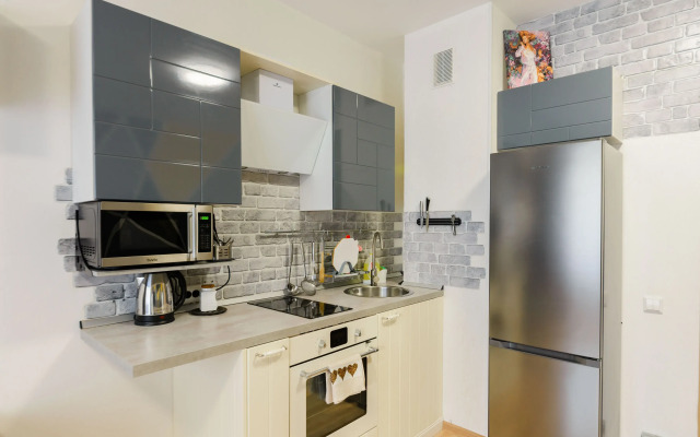 Квартира Уютная студия в современном микрорайоне Солнечный 1