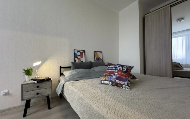 Квартира Любимый Адрес Евродвушка до 5 гостей Вторчермет Солнечный