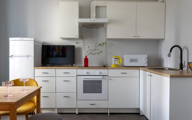 Апартаменты Евродвушка в Скандинавском Стиле в ЖК Метрополия Корпус Лондон