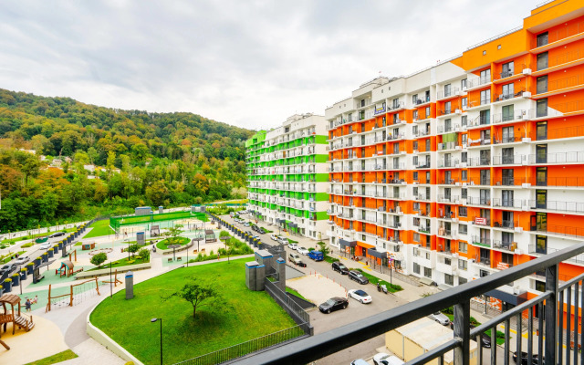 Uyutnaya Studiya S Vidom Na Gory Flat