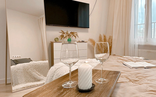 Апартаменты Уютная студия в ЖК комфорт класса Авиатика