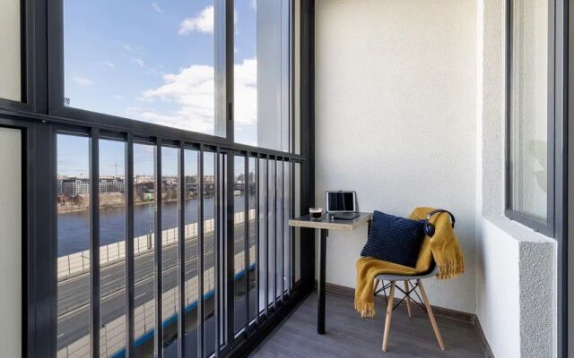 Квартира Двухкомнатная Видовая Piter Apartments в ЖК Эмеральд