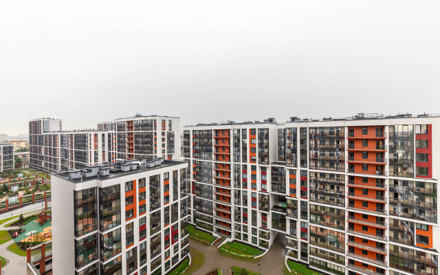 Studiya u metro Lomonosovskaya s luchshim remontom Flat