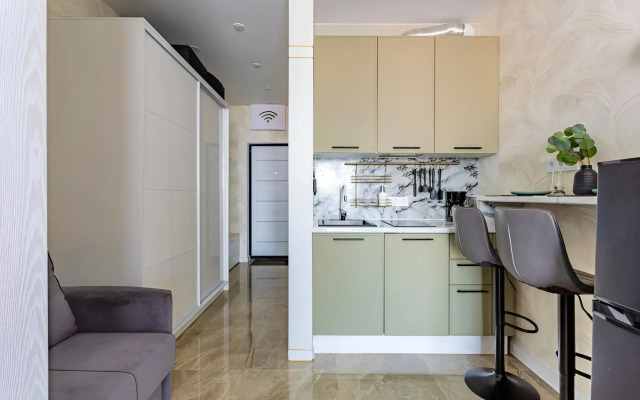 Апартаменты ЖК Кислород Студия с видом на море 23 кв м