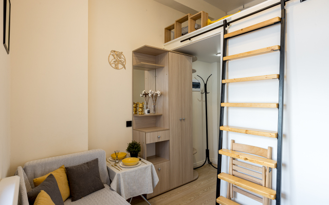 Nice Loft u metro Zyuzino Apartments