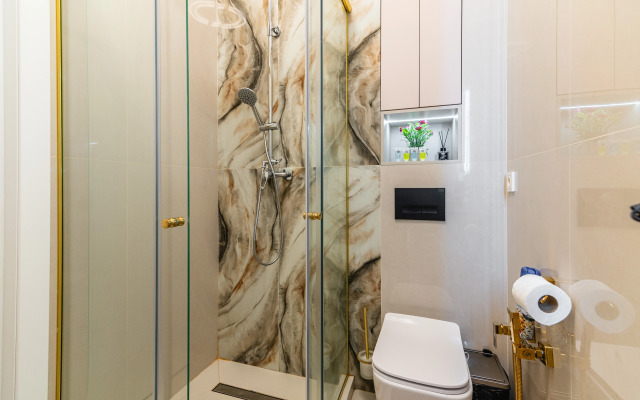 Апартаменты Студия Ferrero Rocher в центре рядом c ТРЦ (274)