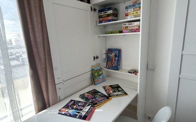 Akvareli Dizaynerskie s vidom na Ostankino Apartments