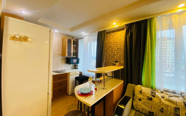 Квартира Двухкомнатная в Центре Мурманска на Буркова 43 и Видом на Город