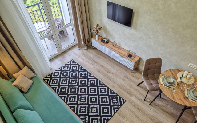 Dvukhurovnevaya Na 12 Etazhe S Vozmozhnostyyu Beskontaktnogo Zaseleniya Flat