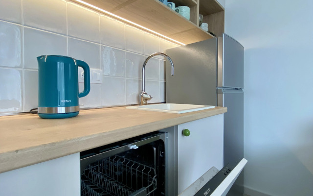 Апартаменты Уютное дизайнерское пространство в 30 метрах от моря