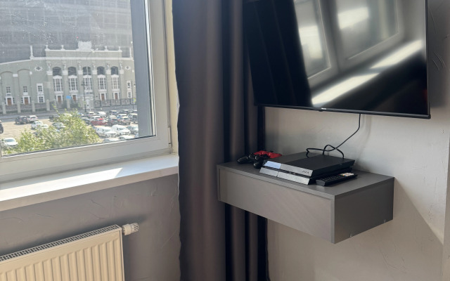 Квартира студия с видом на стадион