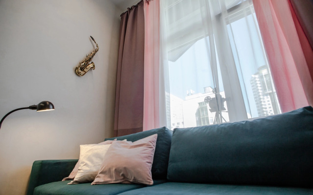 Двухуровневая Квартира Джаз ElenaSweetHome рядом с ТЦ Москва и Садовод