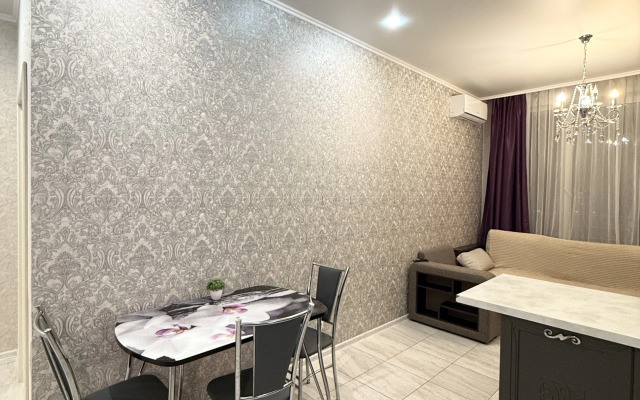 Квартира с дизайнерским ремонтом и красивым видом на город