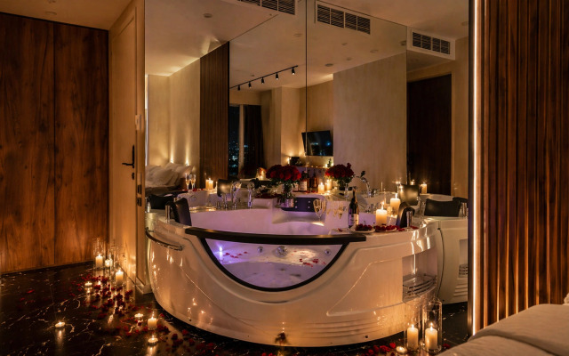 Апартаменты с джакузи в Москва-Сити