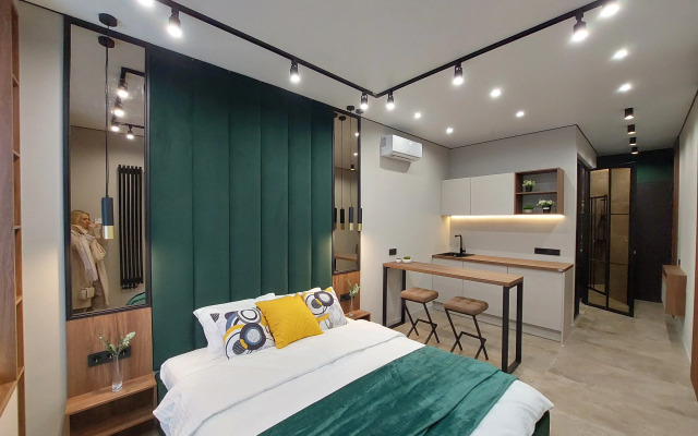 Апартаменты Студия на Набережной Изумруд