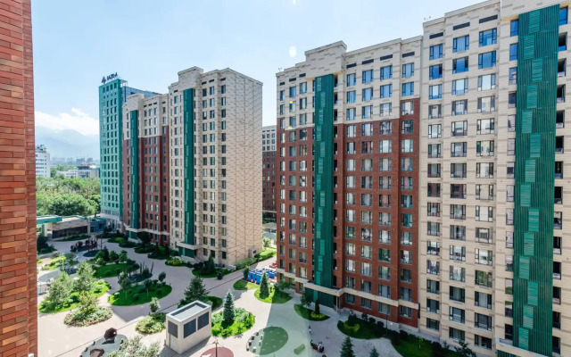 Апартаменты Двухкомнатная в Центре Алматы