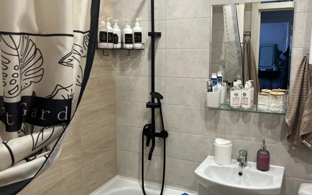 Uiutnaia s kofemashinoi V tsentre goroda Flat